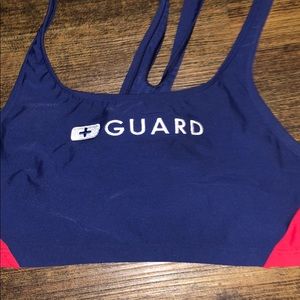 Speedo lifeguard top